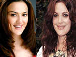 Preity Zinta and Drew Barrymore