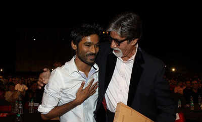 Dhanush confirms film with Amitabh Bachchan