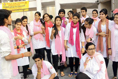 Indian Cancer Society organised Walk for Cancer 2013, an annual event, at the Naval Public School in Delhi