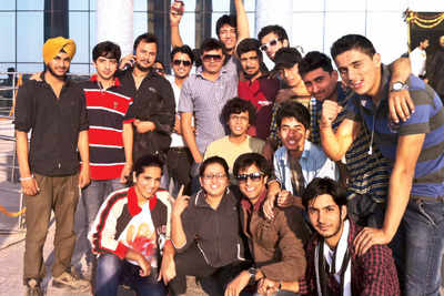 DAV College's dramatics club 'Aaghaaz' celebrate its 12 years of success, in Chandigarh
