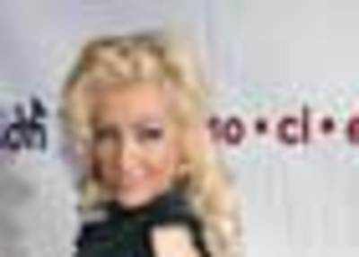 Christina Aguilera bawled onstage