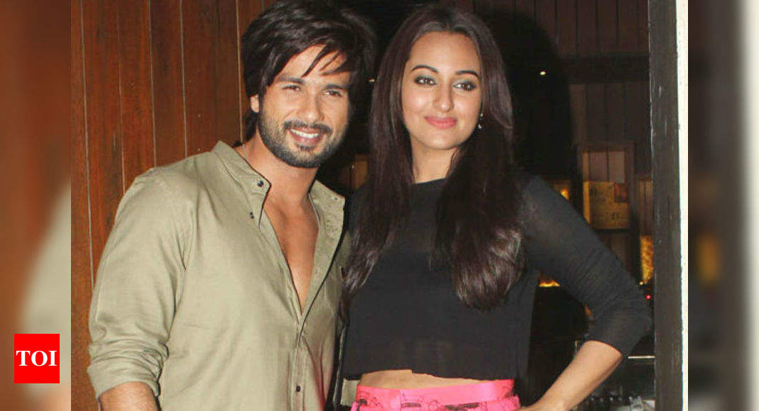 Shahid Thanks Sonakshi For No 'link Up' Rumours | Hindi Movie News ...