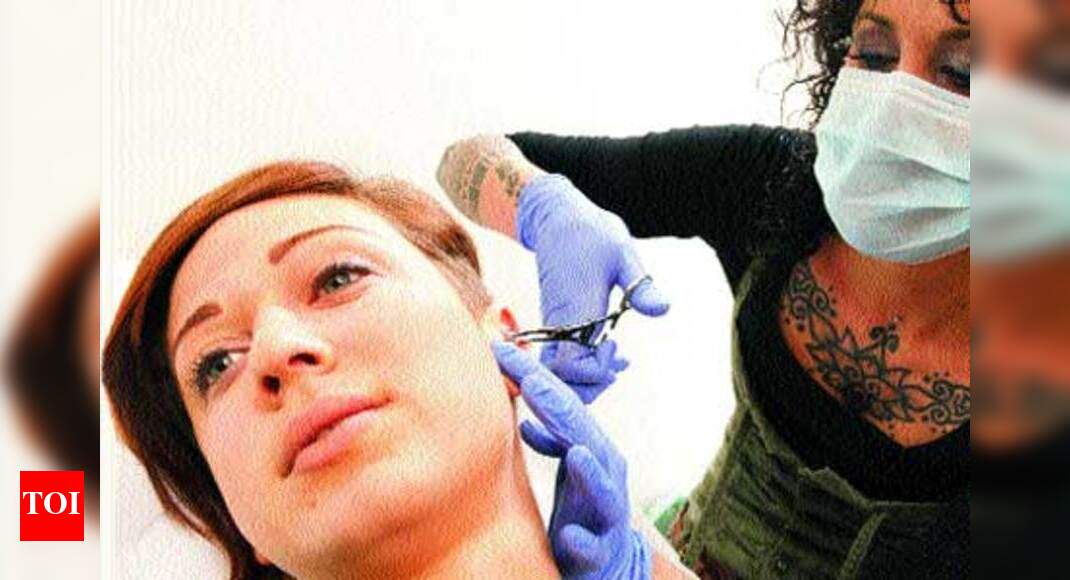 Why piercing your skin can be dangerous - Times of India