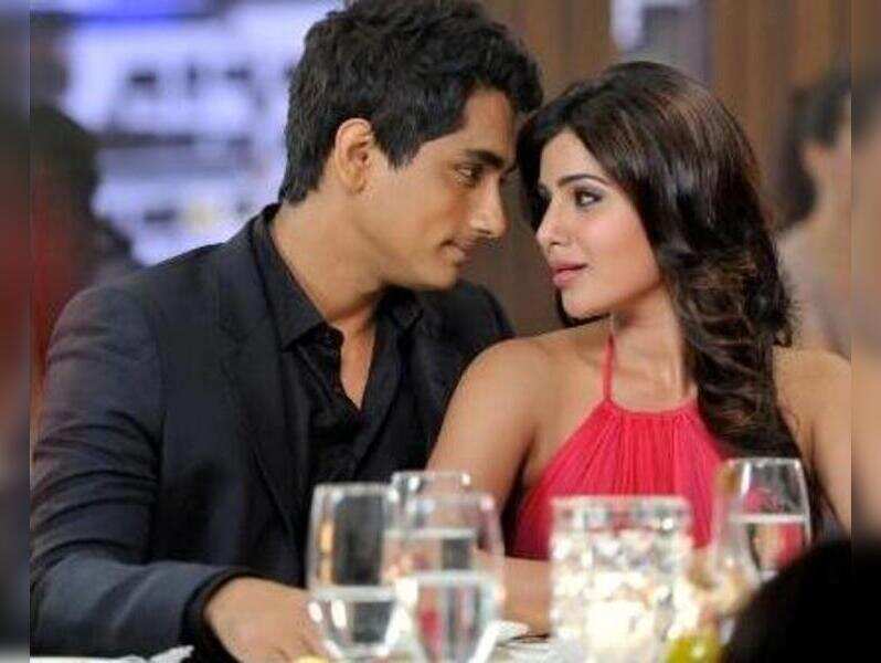 Siddharth and Samantha SamanthaSiddharth's romantic dinner in Bangkok