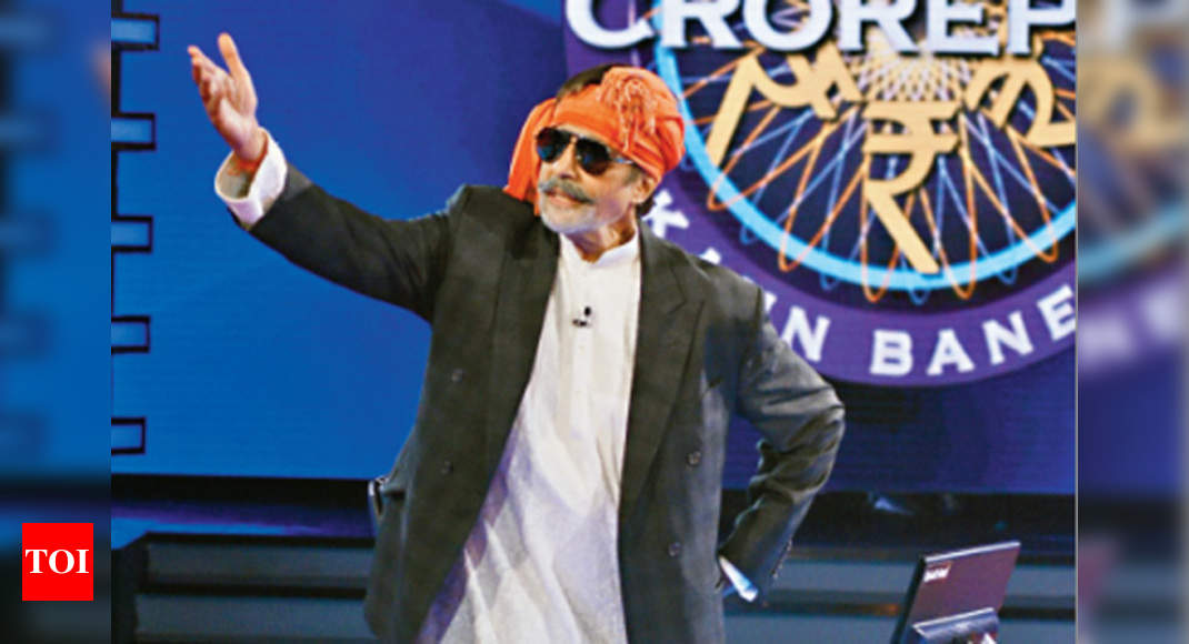 KBC Wraps Up With Big B’s Double Role - Times Of India