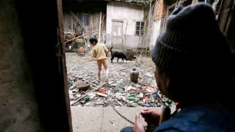 Chinese boy chained up like a dog | The Times of India