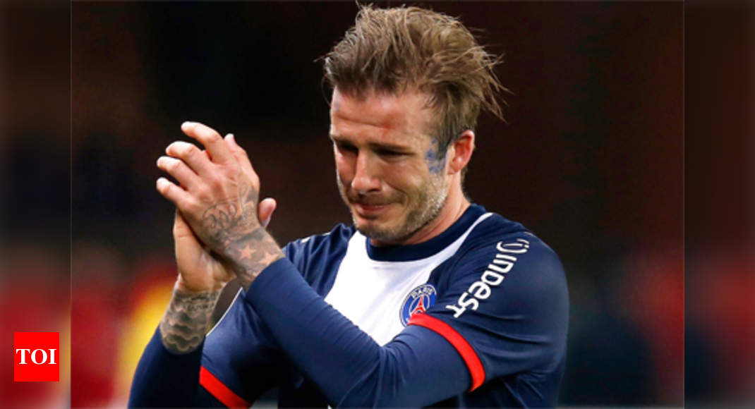  David  Beckham  calls time on stellar career News Times 