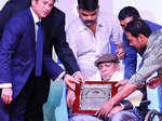 Sachin Tendulkar at an award function