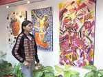 Painting exhibition by DAV College