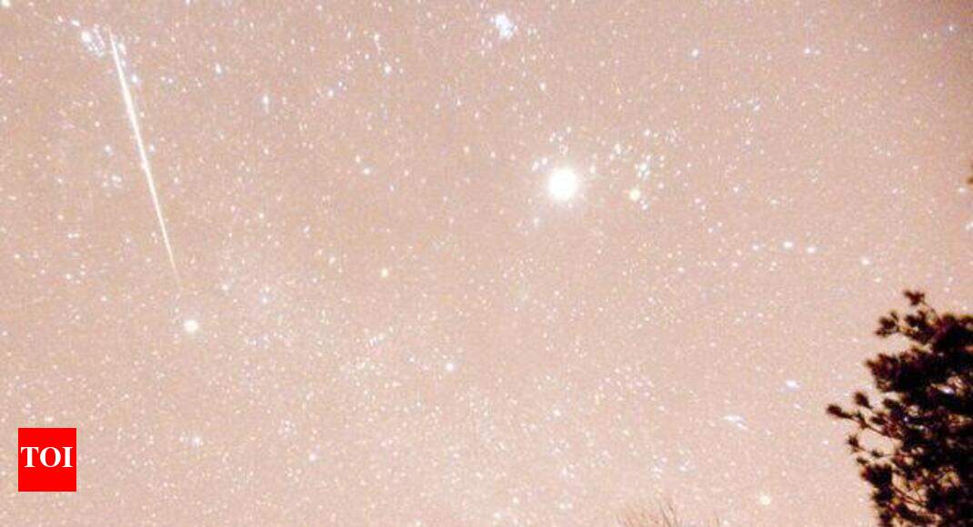 Germinid meteor Meteor shower in Kolkata sky tonight Times of India