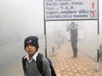 Delhi: Fog cripples air and rail traffic