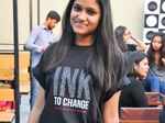 'Ink to Change' logo launch