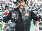 Bikers get-together at The California Boulevard