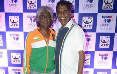 Tennis stars have fun at Chennai Open poolside party in Chennai