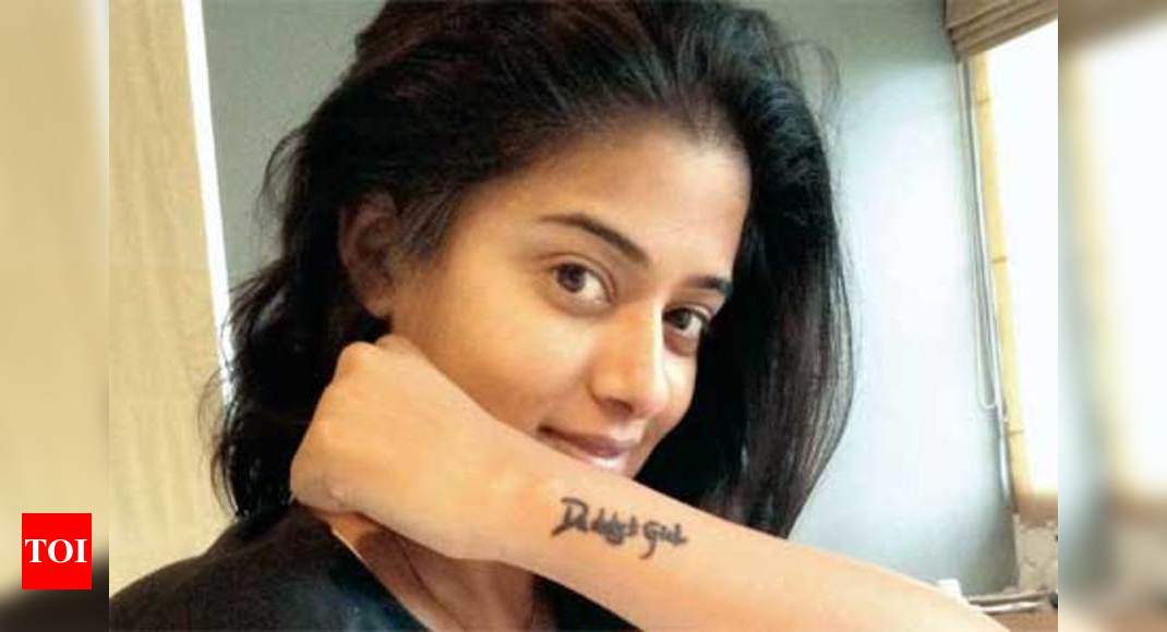 Telugu Actress Priyamani Tattoo Priya Mani Shows Off Her New Tattoo Telugu Movie News Times Of India