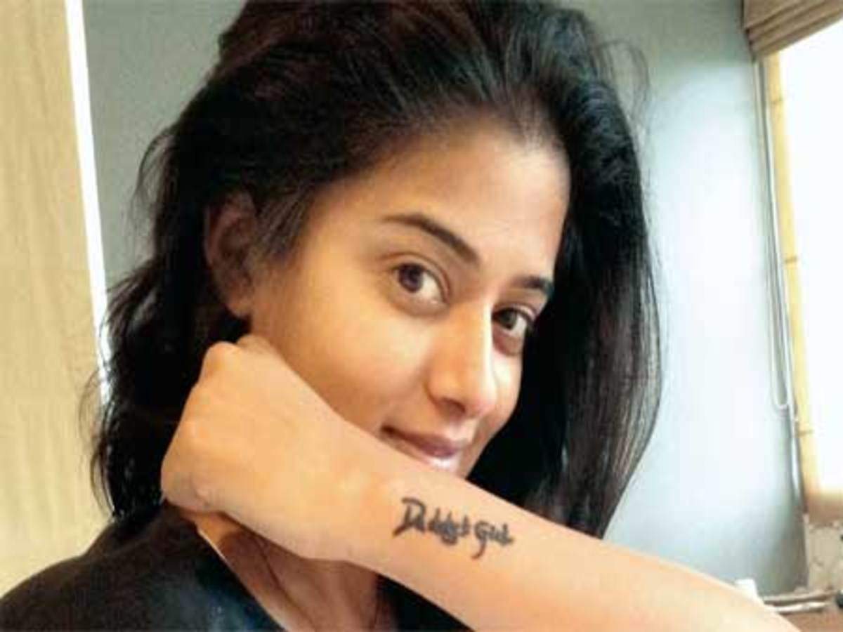 Telugu Actress Priyamani Tattoo Priya Mani Shows Off Her New Tattoo Telugu Movie News Times Of India