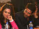 Raj and Mimi at the grand finale of a beauty pageant in Kolkata