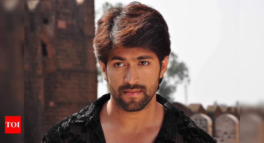 KGF star Yash slays the quarantine look with his long beard and stylish  hair see picture