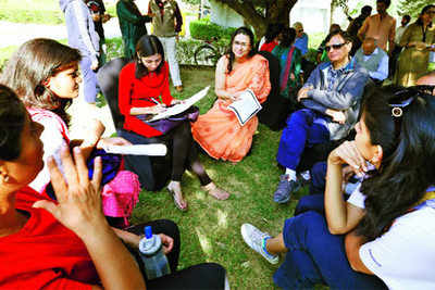 Serious discussions, funny yoga, and everything in between, on Raahgiri Sunday