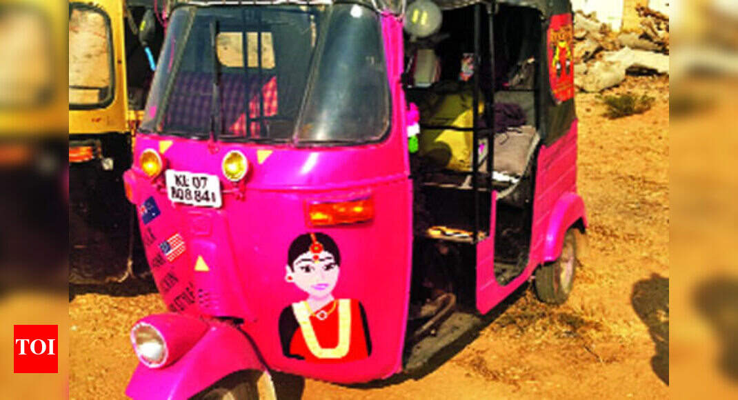 Three nurses and a pink rickshaw - Times of India