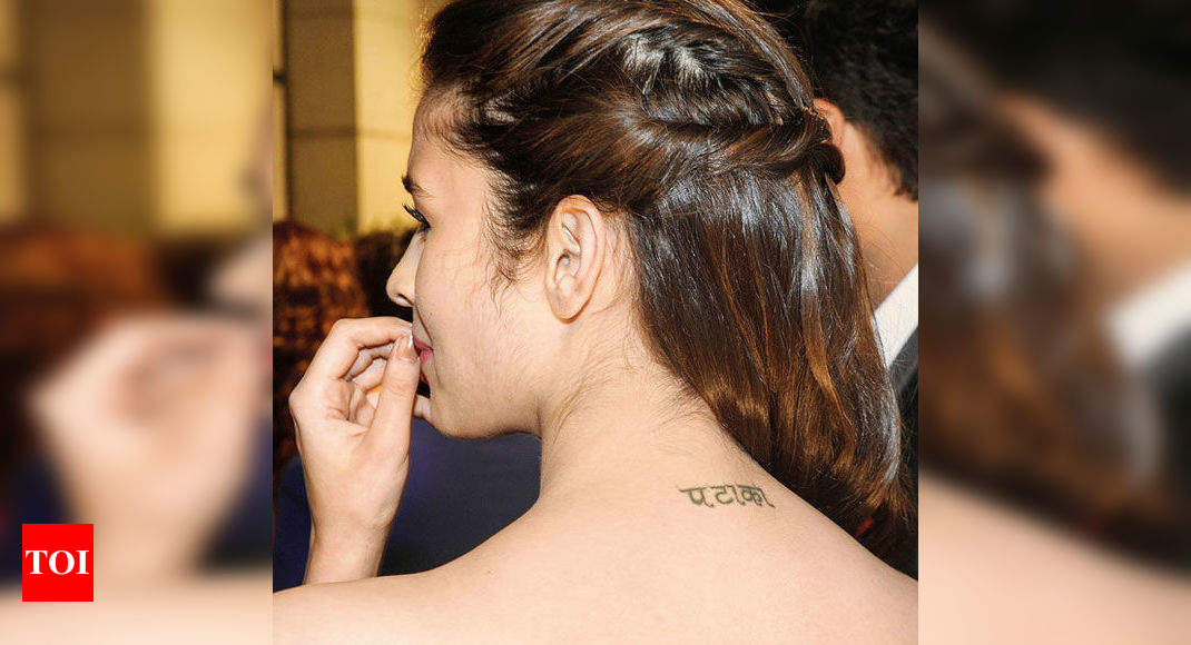 Alia Bhatt gets a tattoo  Hindi Movie News  Times of India