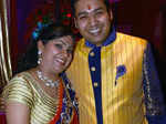 Akash and Kanika's engagement ceremony