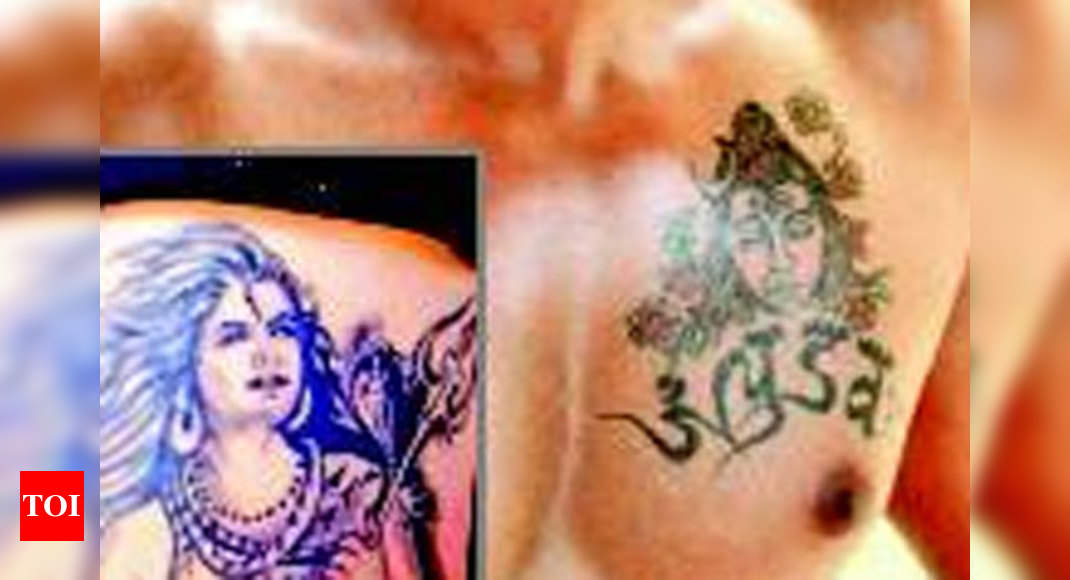 Om Trishul With Maa Combo Tattoo Waterproof Men and Women Temporary Body  Tattoo  Amazonin Beauty