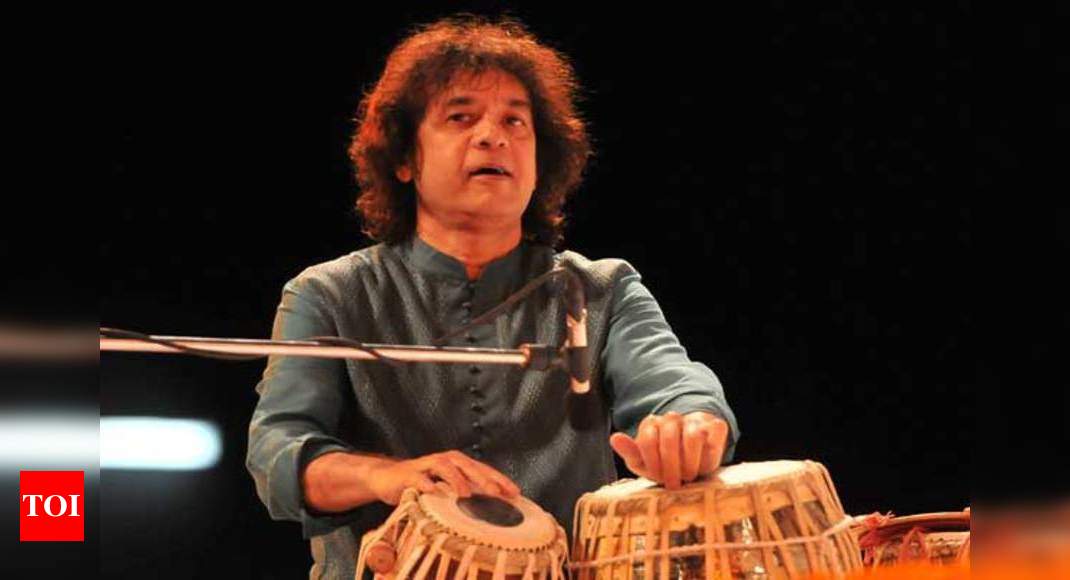 Zakir Hussain: Zakir Hussain Performs At A Concert In Hyderabad ...