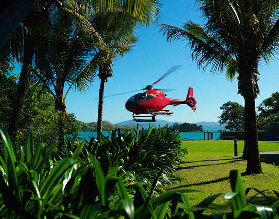 On the Great Barrier Reef: Qualia Resort