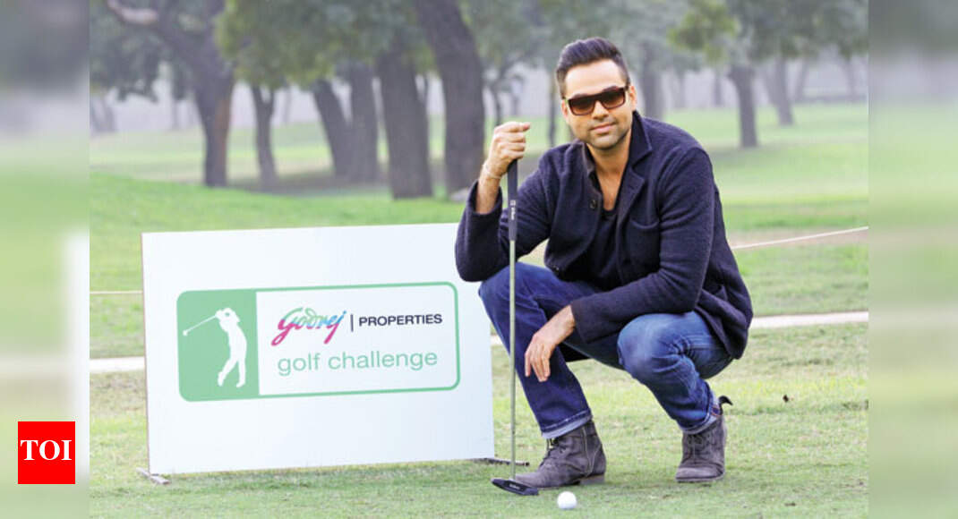 Abhay Deol launches the annual Godrej Properties Intra Club Golf Abhay Deol launches the annual Godrej Properties Intra Club Golf