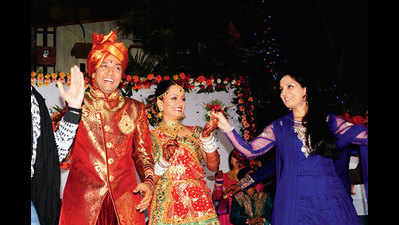 TV celebs attend Chandan Rathod’s wedding reception in Ahmedabad