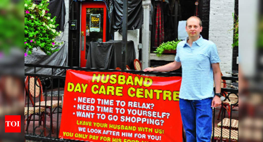 A Day Care Centre For Delhi Men To Escape Shopping Times Of India