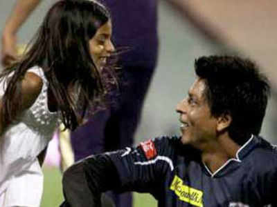 SRK's daughter caught in action