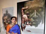 Palash Halder's art show