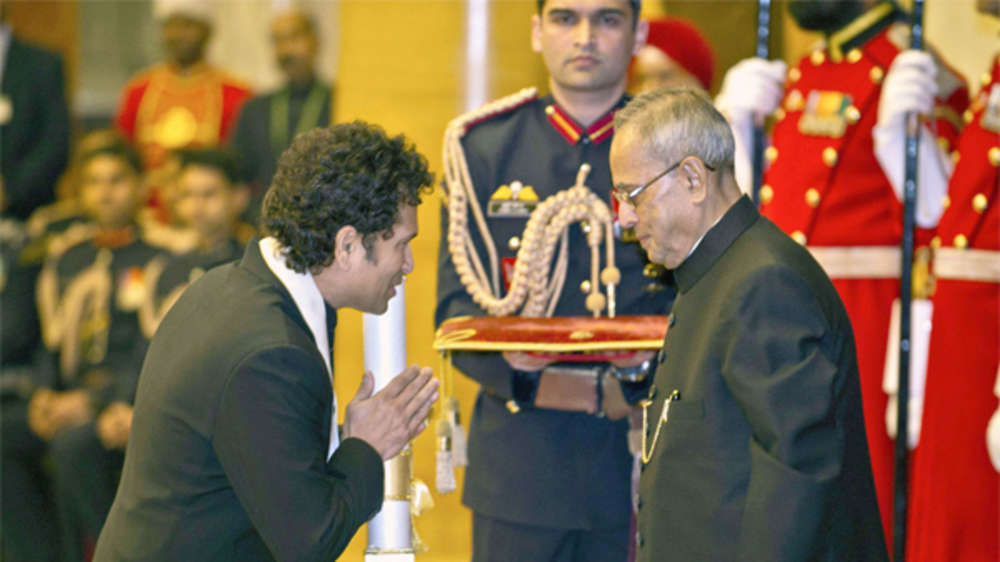 Sachin Tendulkar, CNR Rao conferred Bharat Ratna | The Times of India