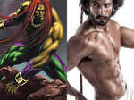 Indian comics stars: B'wood avatars