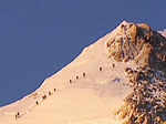 Olympic torch on Everest