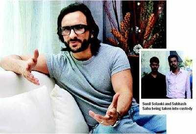 Saif's office boys arrested for stealing air conditioners