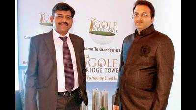 Crest Infracon launched Golf Ridge Tower Grandeur and Luxury apartments in Lucknow