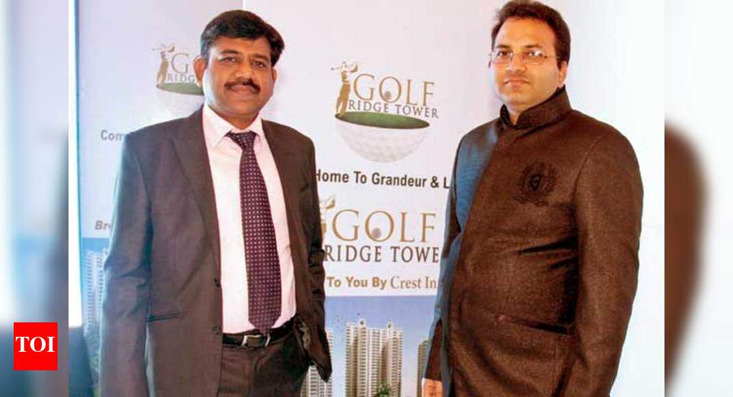 Crest Infracon launched Golf Ridge Tower Grandeur and Luxury apartments ...