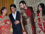 SRK, Abhishek at wedding