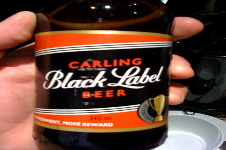 Carling Black Label, South Africa