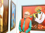 Raosaheb Gurav's painting exhibition