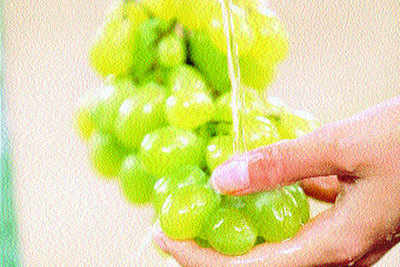 Enjoy grapes for good health