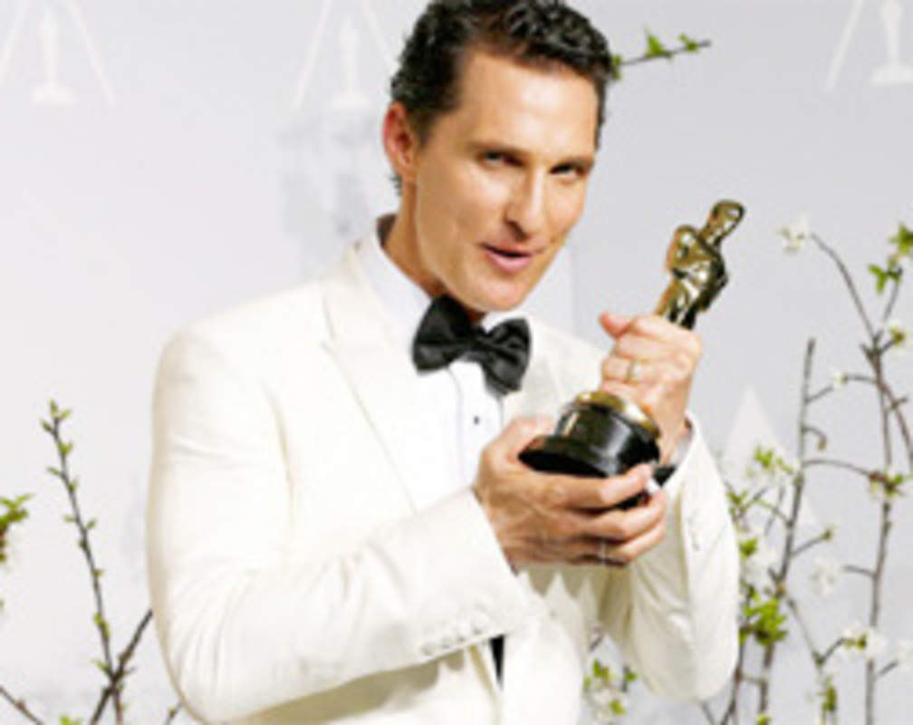 
Oscars 2014: Matthew McConaughey wins best actor award
