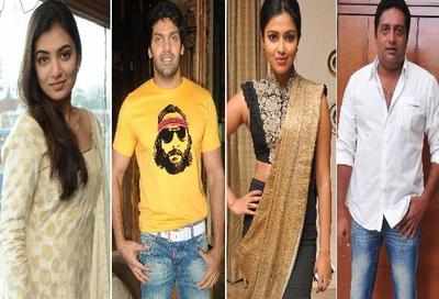 Arya, Amala Paul, Nazriya, Prakash Raj in a cameo