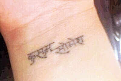 Richa Chadda gets inked