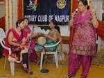 Folk songs meet by Rotary club