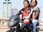 Lucknow babes turn Biker