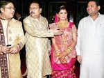 Swarup and Swati Mitra's wedding reception
